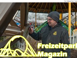 Aufbau des Themenbereichs „Sonnenbucht“ in FANTASIA (Januar 2025)